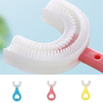 1+1 = 2 PICE U-Shaped Toothbrush for Children & Baby