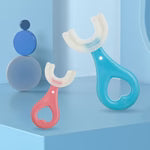 1+1 = 2 PICE U-Shaped Toothbrush for Children & Baby